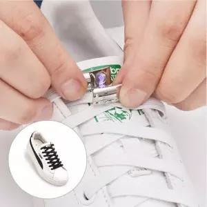 어린이 노인 임산부 매듭없는 신발끈 자석 버클 운동화끈 마그네틱