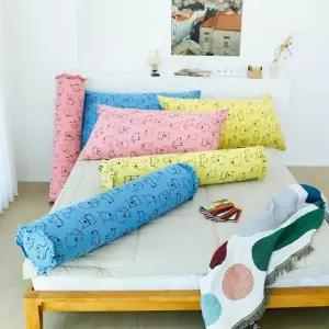 TBZ 더크린 비글리 바디필로우 커버 솜포함 핑크