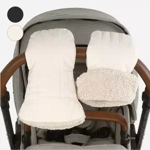 유모차 핸드머프 롱 핸드워머 방한장갑 2개입 웨건 핸들 안전바 커버