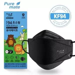 [핫트랙스]뉴브리지 KF94 블랙 마스크 (초소형) (50매)