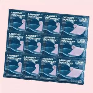 테크 한장빨래 효소캡처 라벤더 15매 12팩 시트세제 일반드럼겸용 4442375