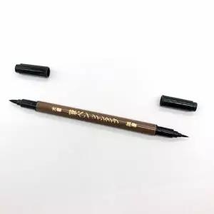 일본산 2WAY 붓펜(세필+대필)