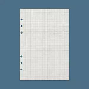 채움 6공 모눈 A5 다이어리 속지 리필 그리드 180매