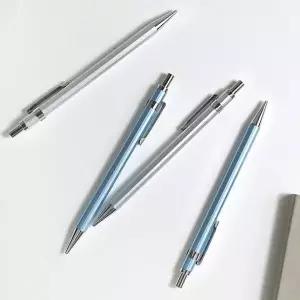 핑크풋 메탈 샤프 0.5mm 핑크 필기용 제도용 볼펜 학생용 문구류