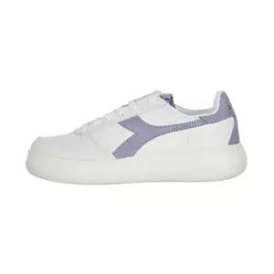 디아도라 WB 엘리트 와이드 스니커즈 화이트 퍼플 174331-C7903