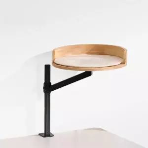 데스크 고양이 원목 사계절 단층 해먹 캣타워 원형 책상 침대