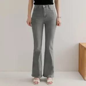 XXL까지) 기장선택) 에이밀 부츠컷 밴딩 팬츠 데일리 데님 캐쥬얼 출근룩 베이직 빅사이즈