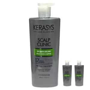애경 케라시스 두피 클리닉 컨디셔너 중건성 600ml 3개