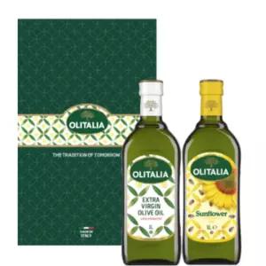 올리타리아 올리브유 1L + 해바라기씨유 1L 선물 세트