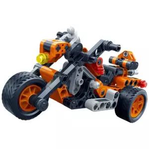 [HT3] 반바오 작동조립블록 슈퍼 할리 오토바이 모형 만들기