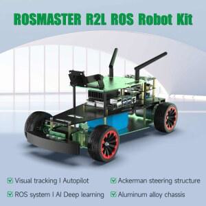 Yahboom ROSMASTER R2L Ackerman Structure ROS AI 로봇 자동차 Jetson NANO 4GB 지원 모델 훈련 자동 조종 장치 용 프로그래밍 가능 키트