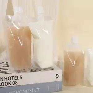 보관 투명 캡파우치 주스팩 액상 음료팩