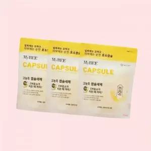 초핫딜 마이비 고농축 캡슐세제 순한 유아세제 베이비코튼 면향 30개입 3개 4444976