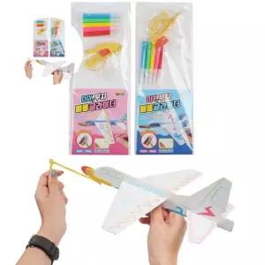 글라이더 종이비행기 2000DIY무지배틀글라이더(1P)