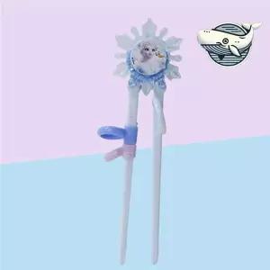 엘사 디자인 초보 연습용 젓가락 아이들 식사