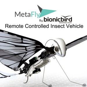 BionicBird의 MetaFly 표준 키트 실내 및 실외 사용을 위한 첨단 전자 생체 모방 및 무선 조종 곤충 드론