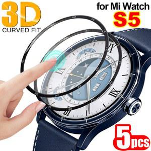 샤오미 워치 S5 스마트워치 스크린 프로텍터용 소프트 필름 HD 투명 스크래치 방지 버블 프리 커버 (미 S5)
