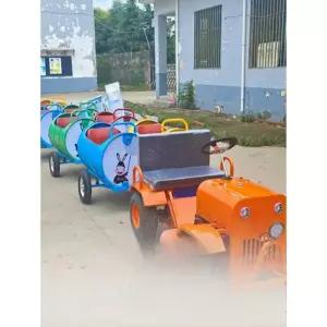 깡통열차 행사 놀이 빨간색 관광 기차놀이 놀이터