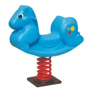 스프링 목마 놀이터 놀이기구 흔들 흔들목마 의자