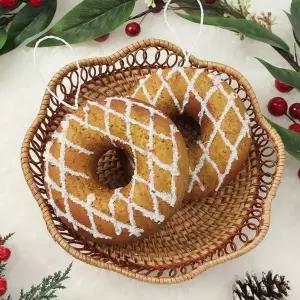 [RIZPICK]도넛모형 트리 오너먼트 2p세트 트리장식 도넛모형 도넛장식