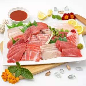 300kg급 참치 오마카세 600g 참다랑어 눈다랑어 황다랑어 황새치