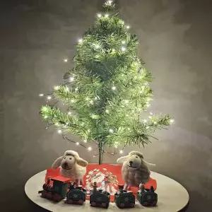 [RIZPICK]크리스마스트리 지네전구100P 트리장식 인테리어소품