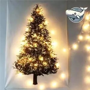 [RIZPICK]크리스마스 조명 아트 포스터 집안장식 울트라 크리스마스트리