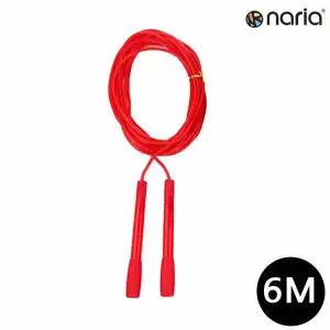 (빨강) 6M PVC 단체줄넘기 나리아