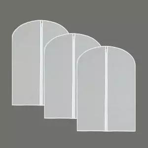 60X90cm 옷커버 지퍼식 PEVA 정장커버 3p세트