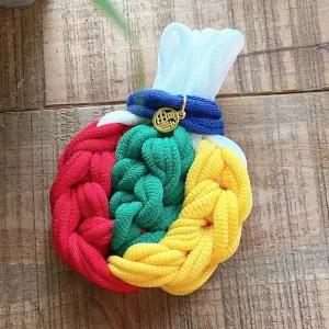 [RIZPICK]설날 새해 전통 양말목 복주머니 키링 초등 어르신 만들기 DIY 키트