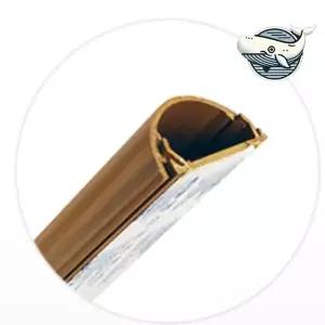 [콩심팥심]전선 보호 덮개 전선 정리 용기 우드 패턴