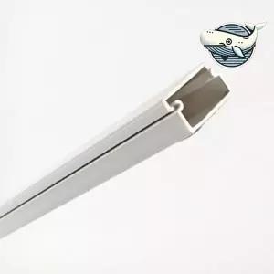 [콩심팥심]고급 전선 보호몰딩 흰색 사각형 전기선