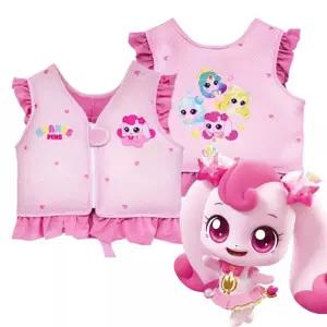 위니코니 캐치티니핑 프릴 네오프렌 스윔자켓25kg 스윔자켓 여아 어린이 구명조끼