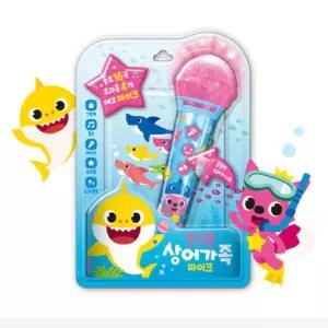 핑크퐁 상어가족 동요 노래 마이크 장난감 애기 완구 악기놀이