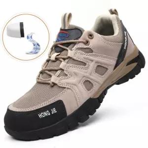 남성 안전화 경량 통풍 작업화 미끄럼방지 절연화