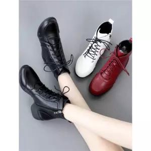 라틴 살사화 구두 재즈화 부츠 스트랩 댄스화