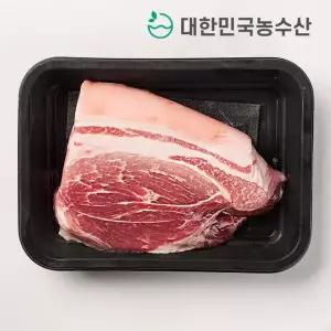 [TC][대한민국농수산] 한돈 냉장 앞다리살 전지 구이용 500g+500g