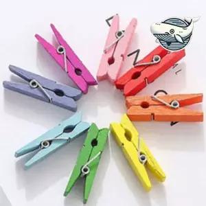 다채로운 색상 사진걸이 포토집게 3.5cm