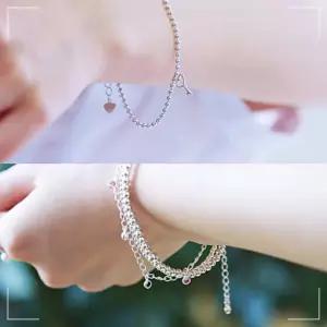 미니아트 여름팔찌 포인트 기본팔찌 은팔찌 볼팔찌 포인트팔찌 친구선물 실버 R03W02E954