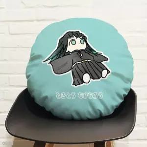 귀멸의칼날 무이치로 쿠션 아이템 베개 캐릭터 36x36cm(미니) 1 굿즈 라운드