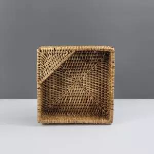 라탄 냅킨 홀더GC 미얀마 수공예 천연 내츄럴 바구니 가구 GC188