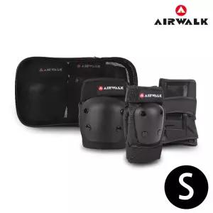 에어워크 파우치 인라인 보호대 3종세트 (S)대 장구 장비 자전거대 무릎대 손목대