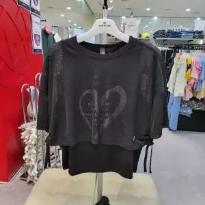 [보리보리/에어워크 주니어]에어워크주니어 sh06 나시티셔츠 +레이어드반팔티 세트 M242G1672C