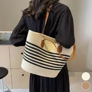 로프 숄더백 여름가방 비치백 밀짚가방