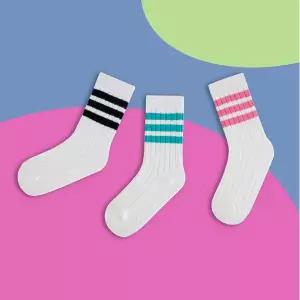 [보리보리/졸리쇼즈]졸리쇼즈 스포티세트 (3P 1세트) 아동양말 유아양말 토들러 키즈  미끄럼방지 논슬립