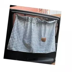 차량용 흡착식 햇빛가리개 커튼 블루 카커튼 차량창문햇빛가리개 차량암막커튼 차햇빛가리개 차량용커튼