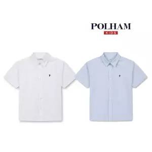[롯데백화점]폴햄키즈 구김적은 캐주얼 반팔셔츠  PKG2WC3010