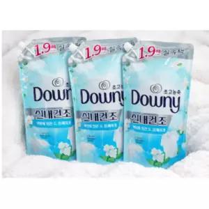 다우니 실내건조 프레시 클린 초고농축 섬유유연제 리필 1.35L 3개