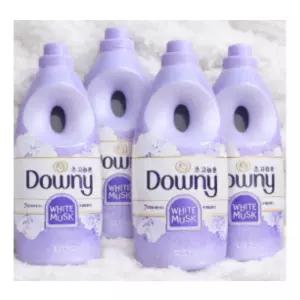 다우니 섬유유연제 스프링 화이트 머스크 1L 4개
