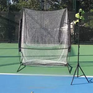 테니스 벽치기 네트 세트 테니스공 자동 서브 머신 망